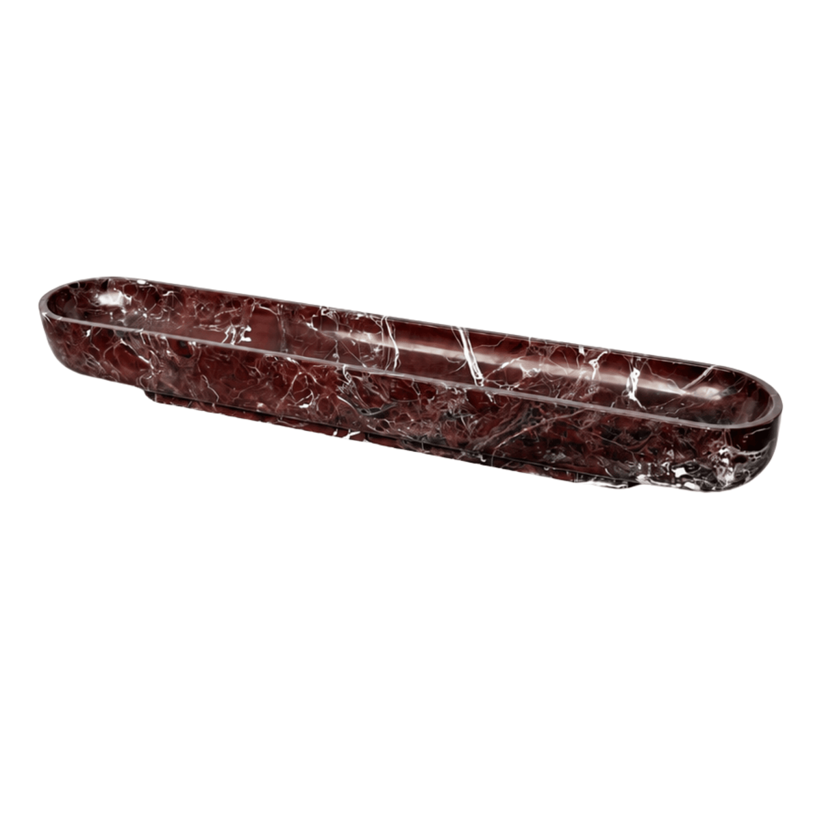 Rosa Levanto marble long bowl elongated