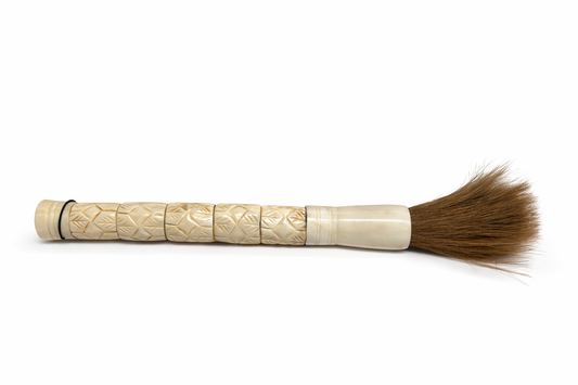 Calligraphy Brush "Feather" - Carved