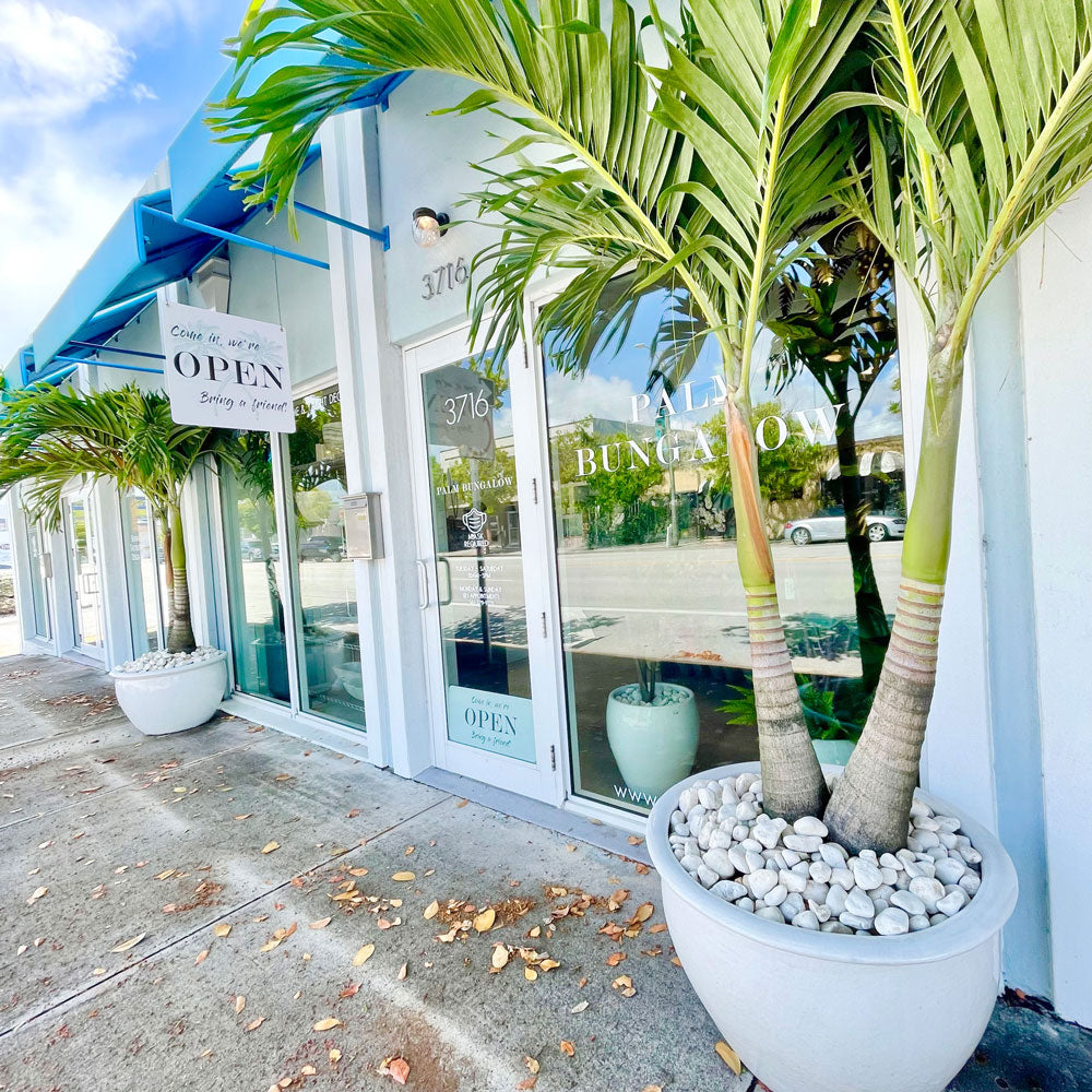 Palm Bungalow luxury faux plant showroom in West Palm Beach, Florida