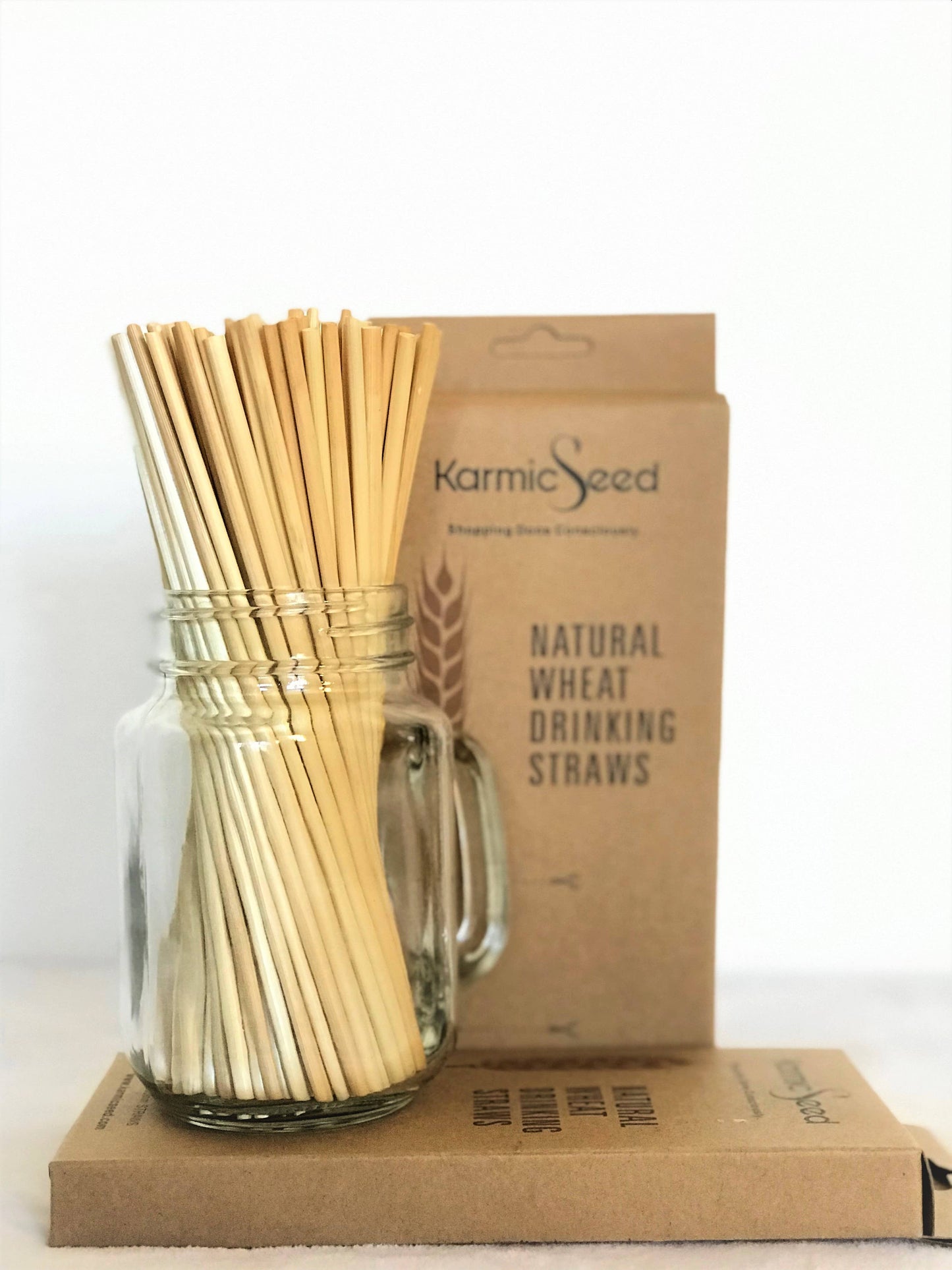 Wheat Drinking Straws (100 straws)