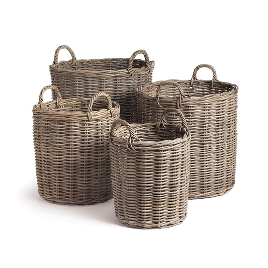 thick wood woven basket oversized basket with handles extra large basket chunky basket