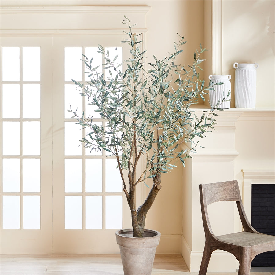 faux olive tree, realistic olive tree, artificial olive tree