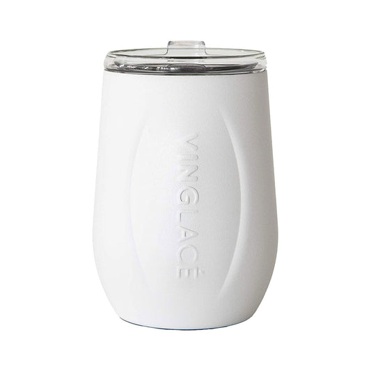 Insulated Wine Glass White