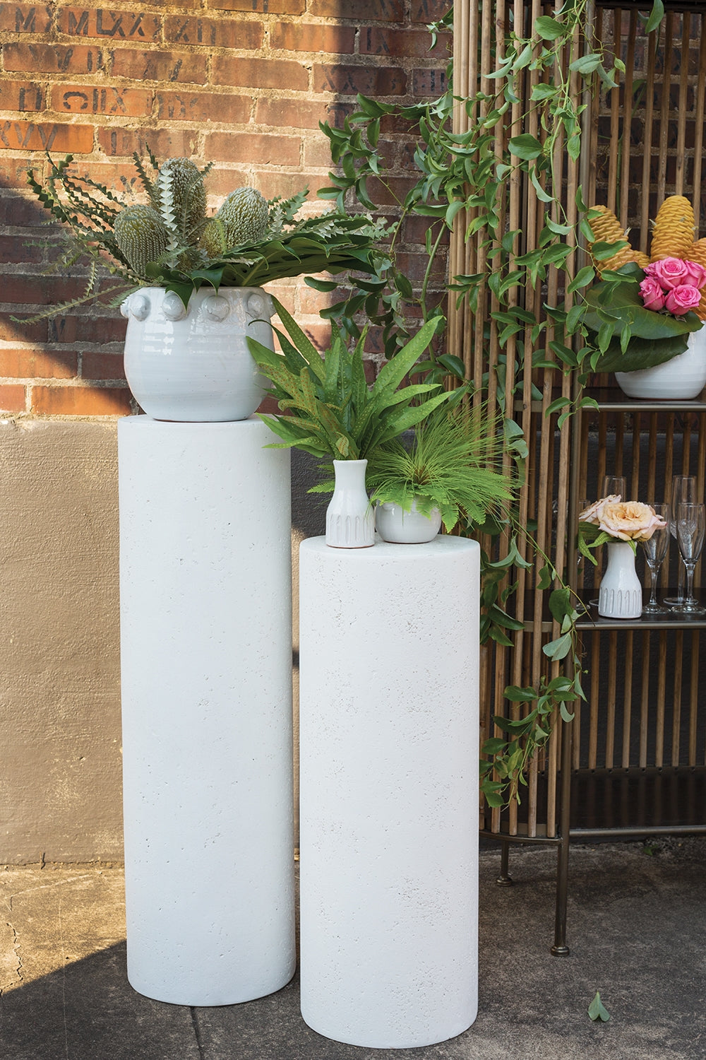 Boca Pillar Planter