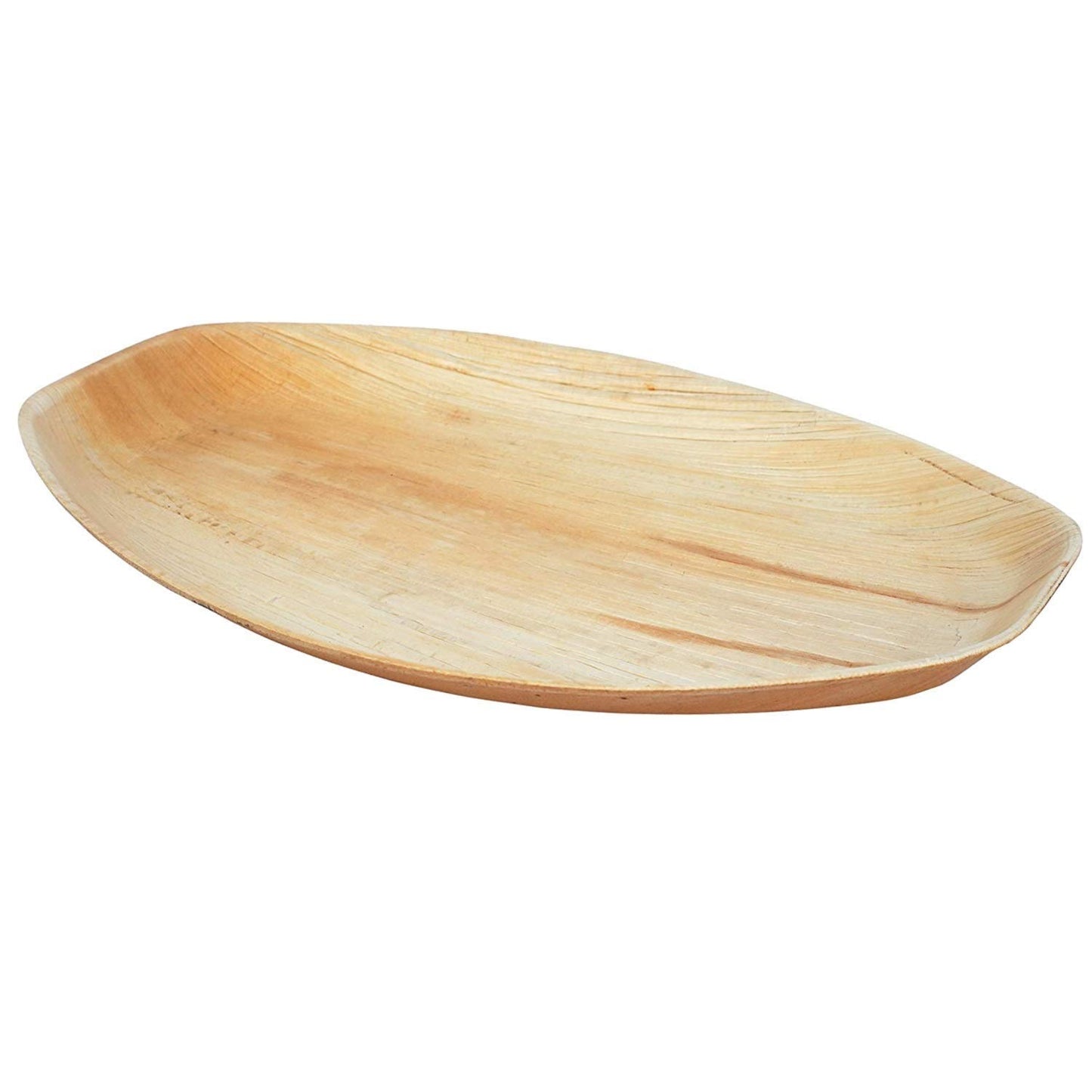 Disposable Palm Leaf Platters (10 pieces)