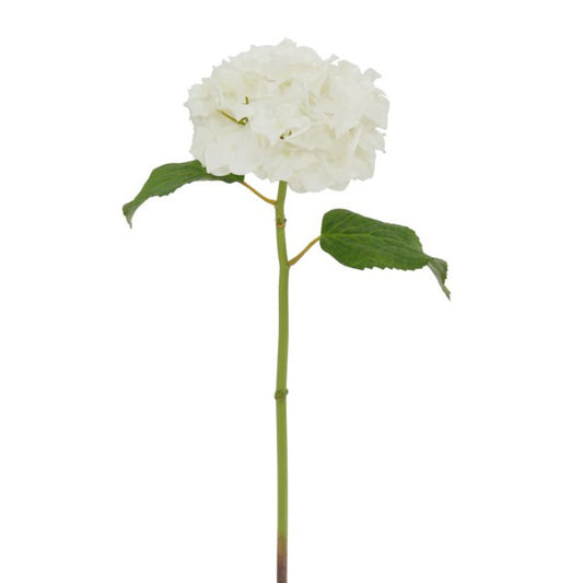 Hydrangea Stem White 18.5"