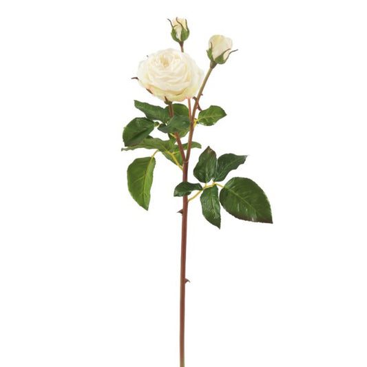 Rose Stem White 21.5"