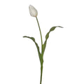 Faux French Tulip White 22.5"