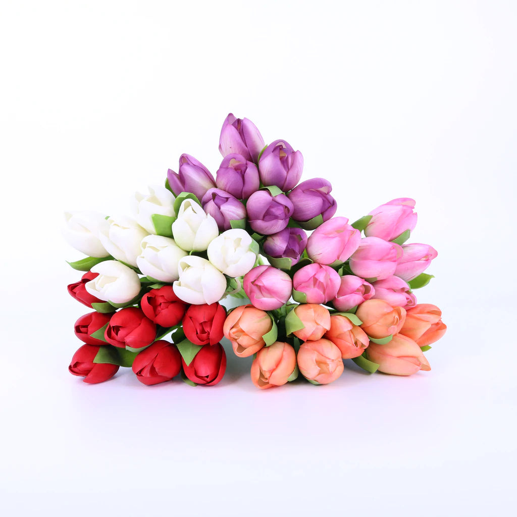 Dutch Tulip Bunch Lilac 17"