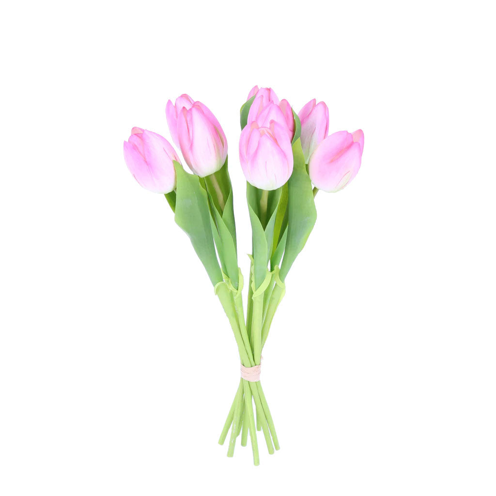 Dutch Tulip Bunch Pink 17"