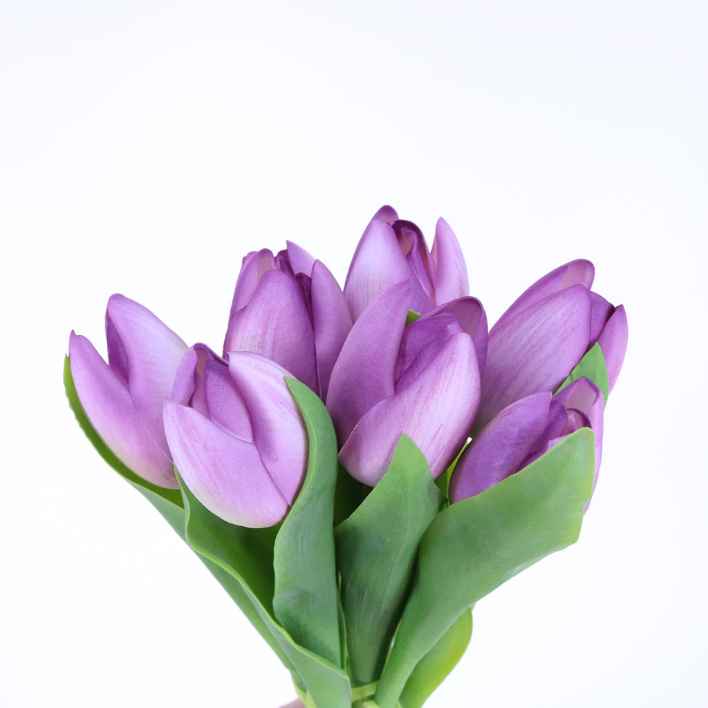 Dutch Tulip Bunch Lilac 17"