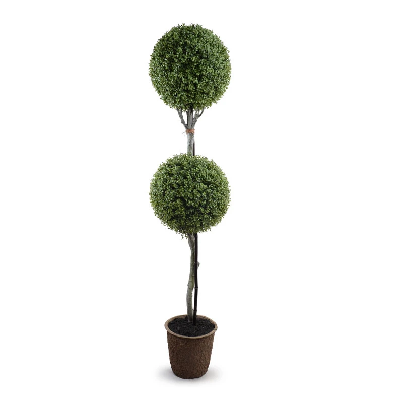 highest quality UV safe faux boxwood ball topiary outdoor safe artificial boxwood best quality