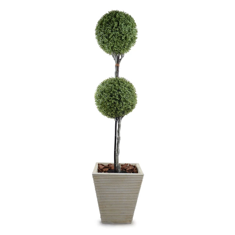 highest quality UV safe faux boxwood ball topiary outdoor safe artificial boxwood best quality
