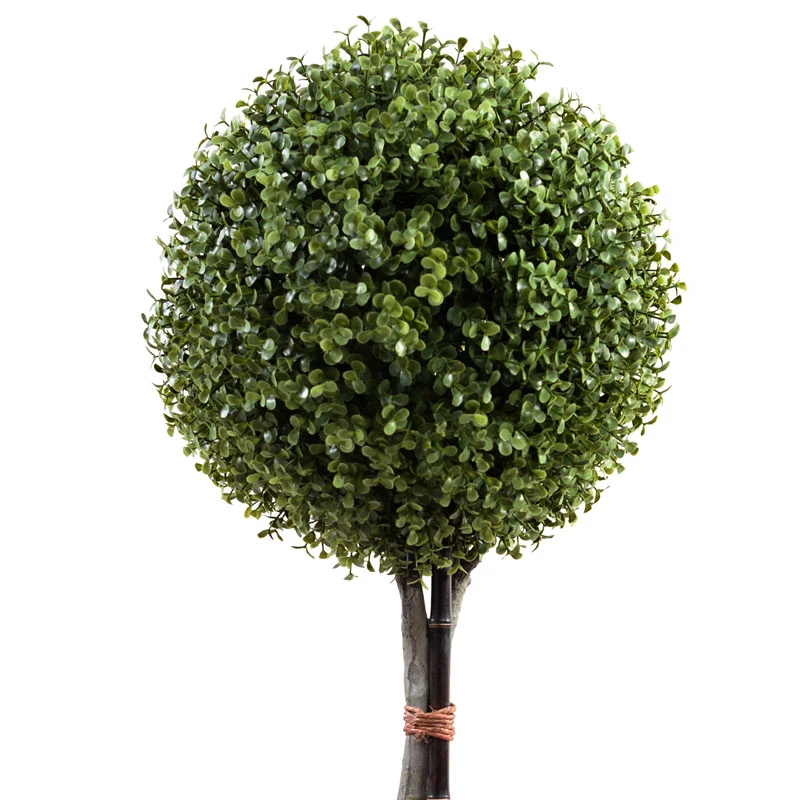 highest quality UV safe faux boxwood ball topiary outdoor safe artificial boxwood best quality
