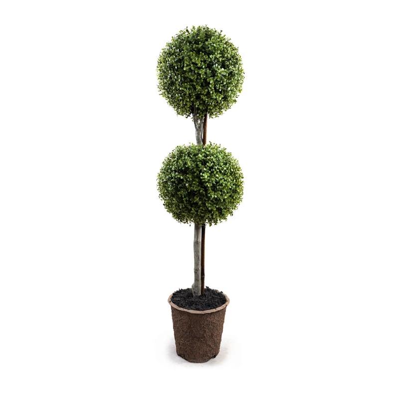 highest quality UV safe faux boxwood ball topiary outdoor safe artificial boxwood best quality
