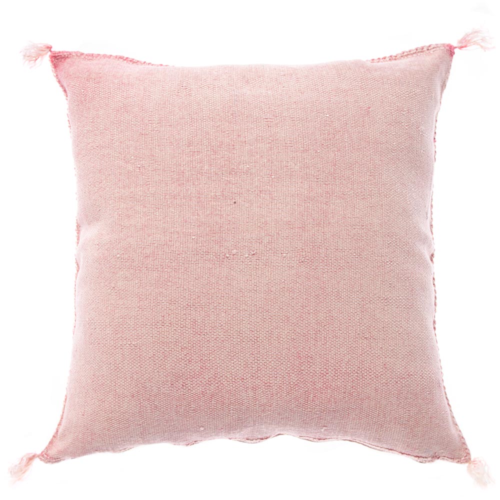 Pink Moroccan cactus silk pillows sabra pillows sabra silk pillows Moroccan imported pillows