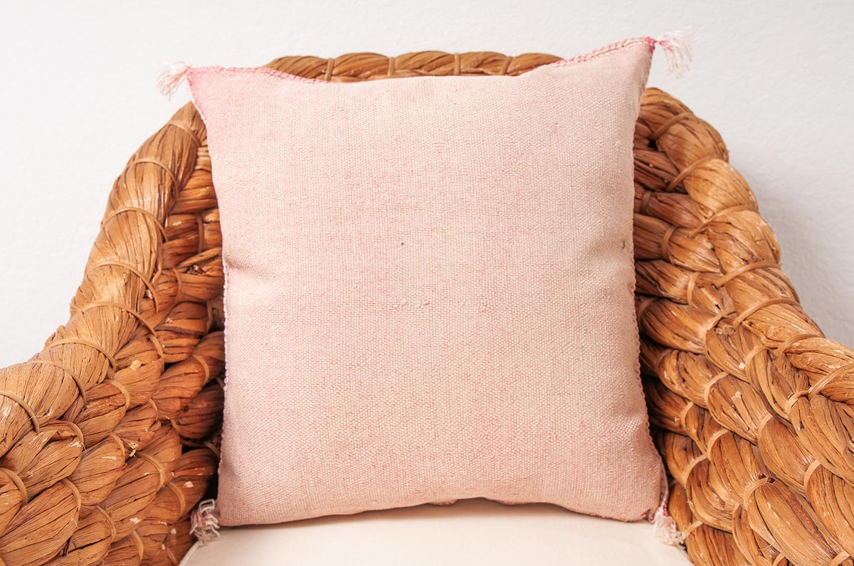 Pink Moroccan cactus silk pillows sabra pillows sabra silk pillows Moroccan imported pillows
