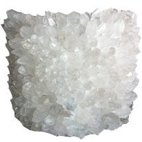 Clear Quartz Crystal Planter