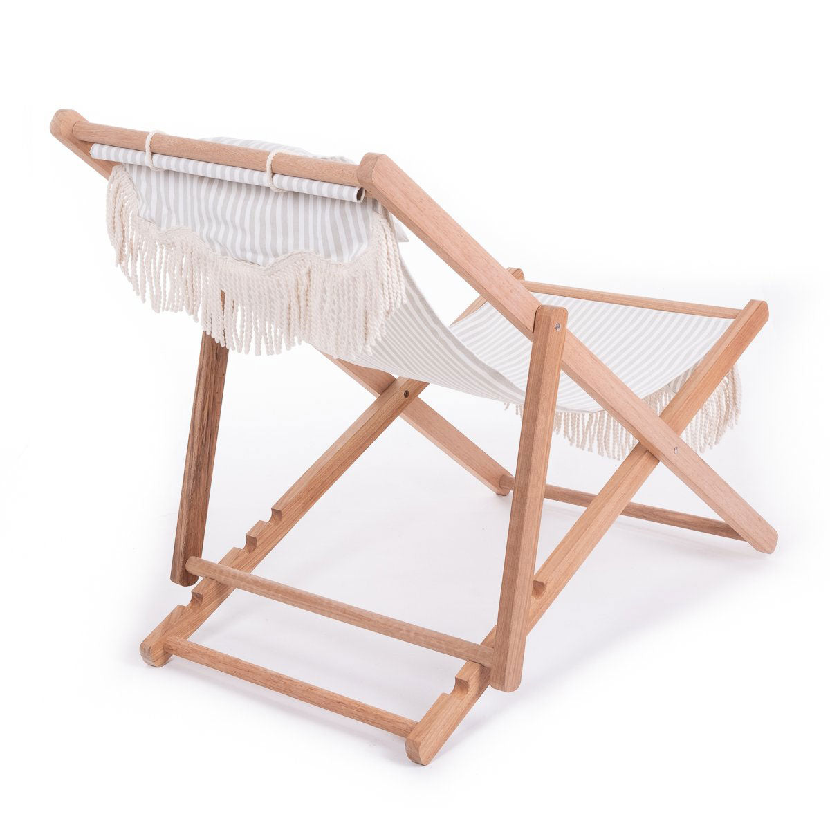 Sage Pinstripe Sling Chair