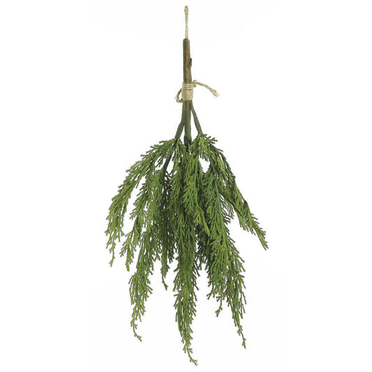 Faux Hanging Cedar 21"