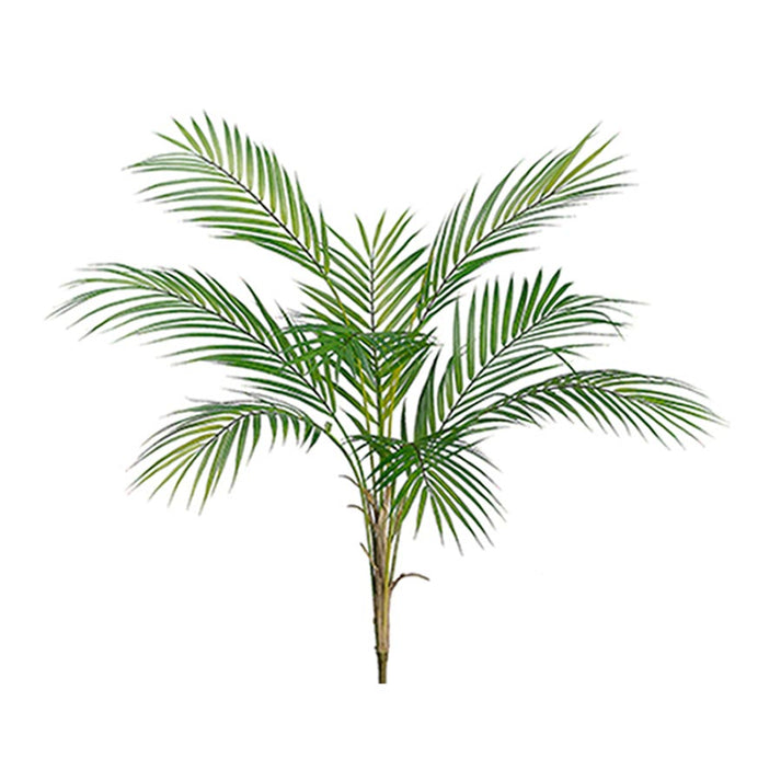 Faux Areca Palm Leaf Small, tropical cut areca palm leaf Palm Bungalow