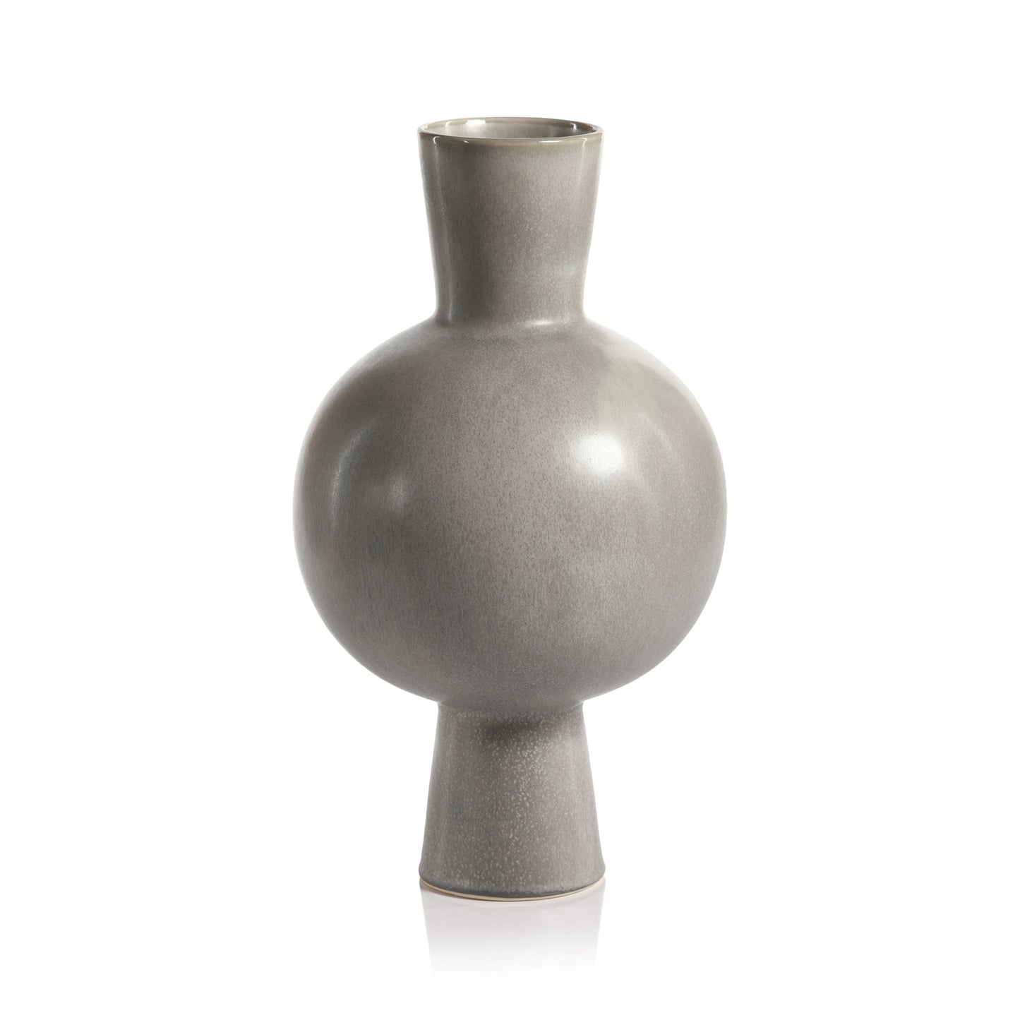 Arlo Stoneware Vase Gray