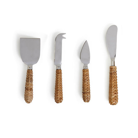 Basket Weave Cheese Knives