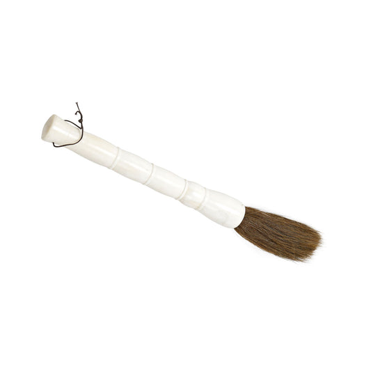 Calligraphy Brush Medium - White Bone Drum