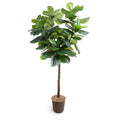 a 7.5' faux fiddle leaf fig tree in a topiary style by Palm Bungalow
