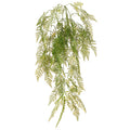 Faux Hanging Feather Fern 42"