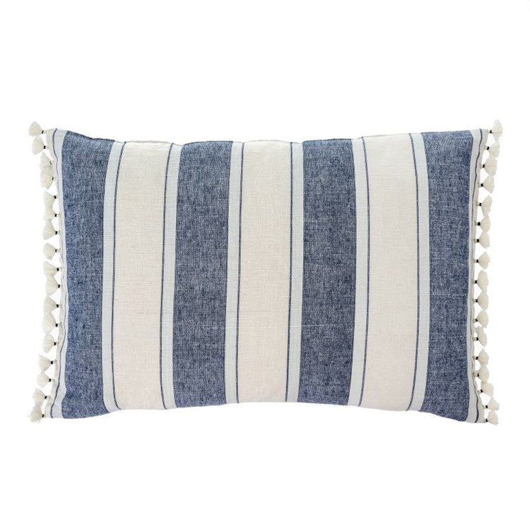 Linen Pillow Hatteras Stripe 24"