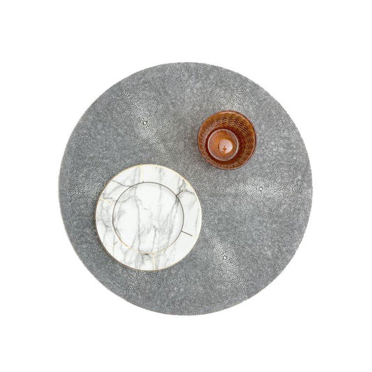 Holbox Gray Round Placemat
