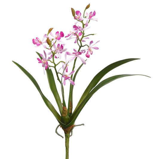 faux butterfly orchid, pink butterfly orchid, tiny faux orchid, mini faux orchid
