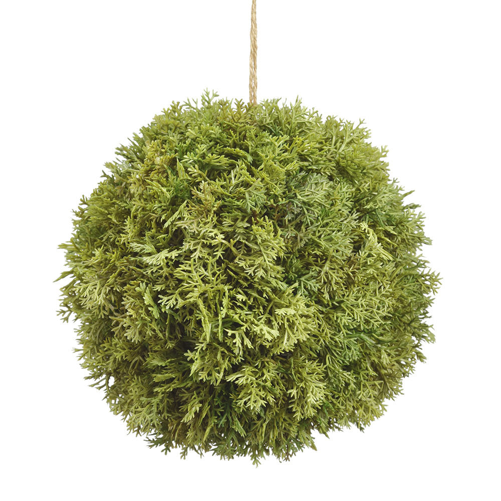 Moss Sphere Ornament 5.5"