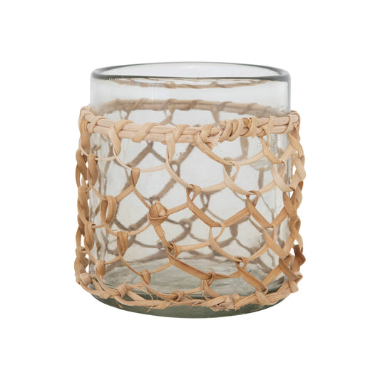 Mermaid Rattan Votive