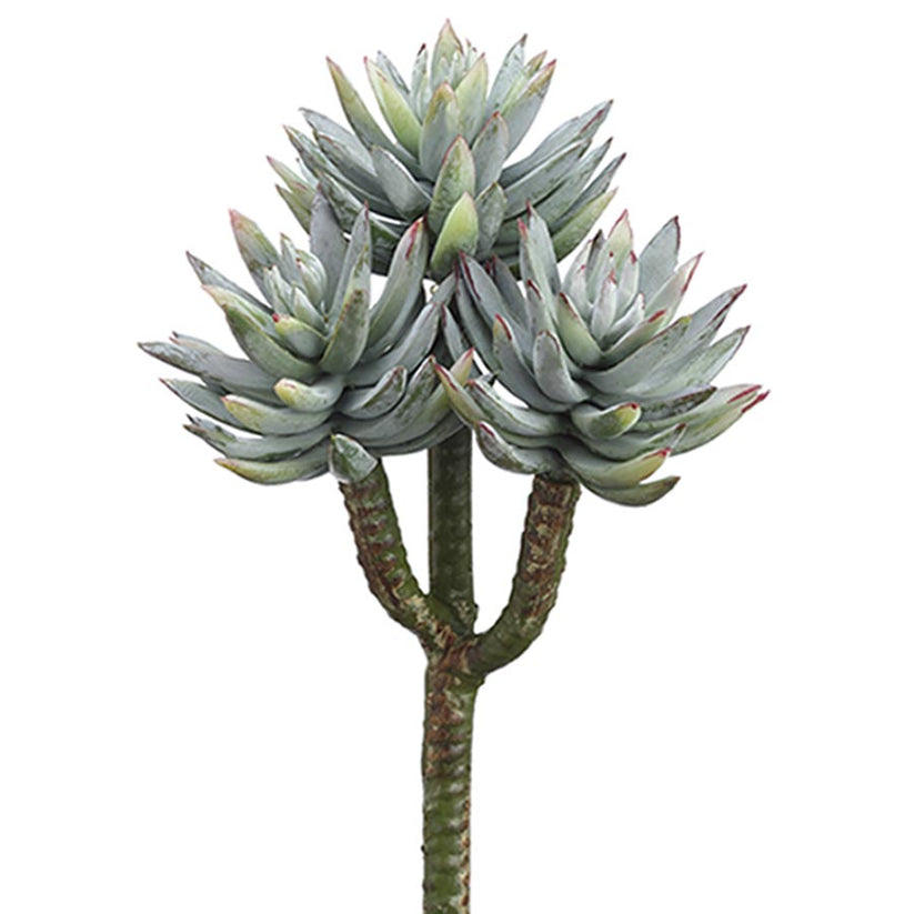 Faux succulent stem, permanent succulent stem, faux succulent Palm