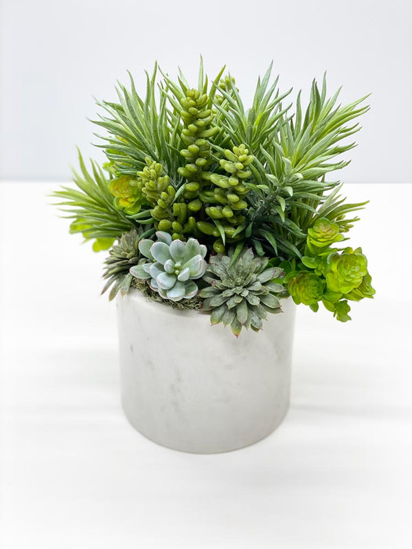 Faux succulent stem, permanent succulent stem, faux succulent Palm