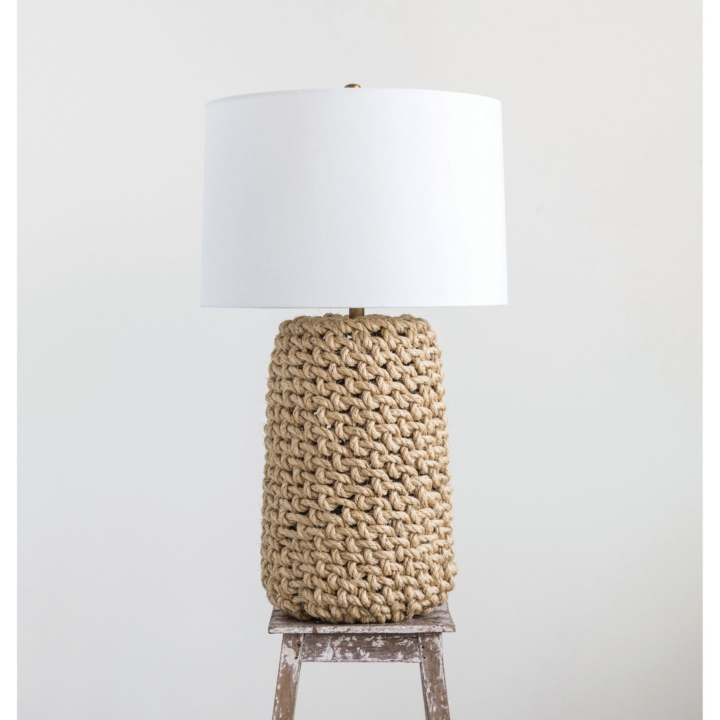 Overhand Knot Rope Lamp