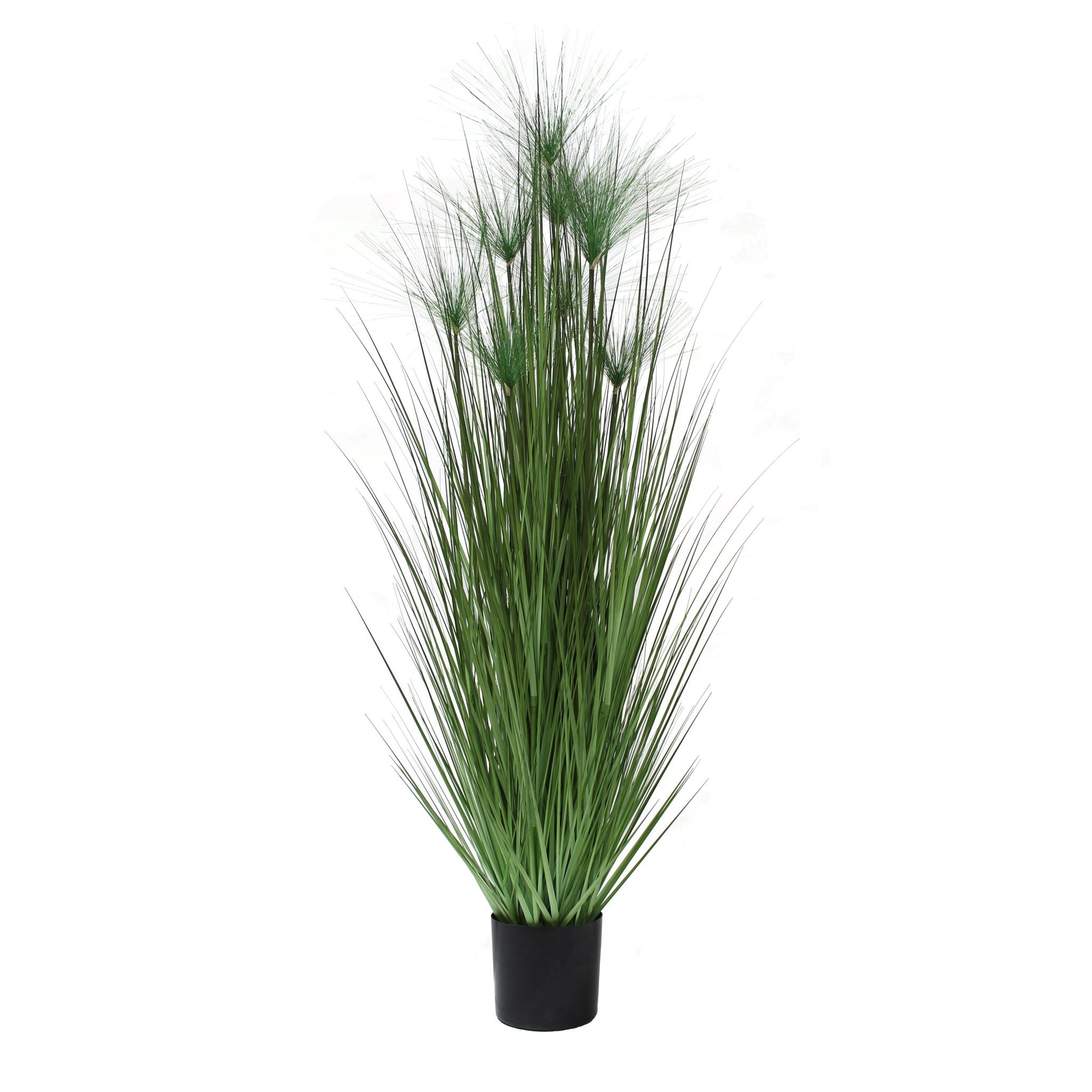 artificial grass plant tall faux grass papyrus grass 6'