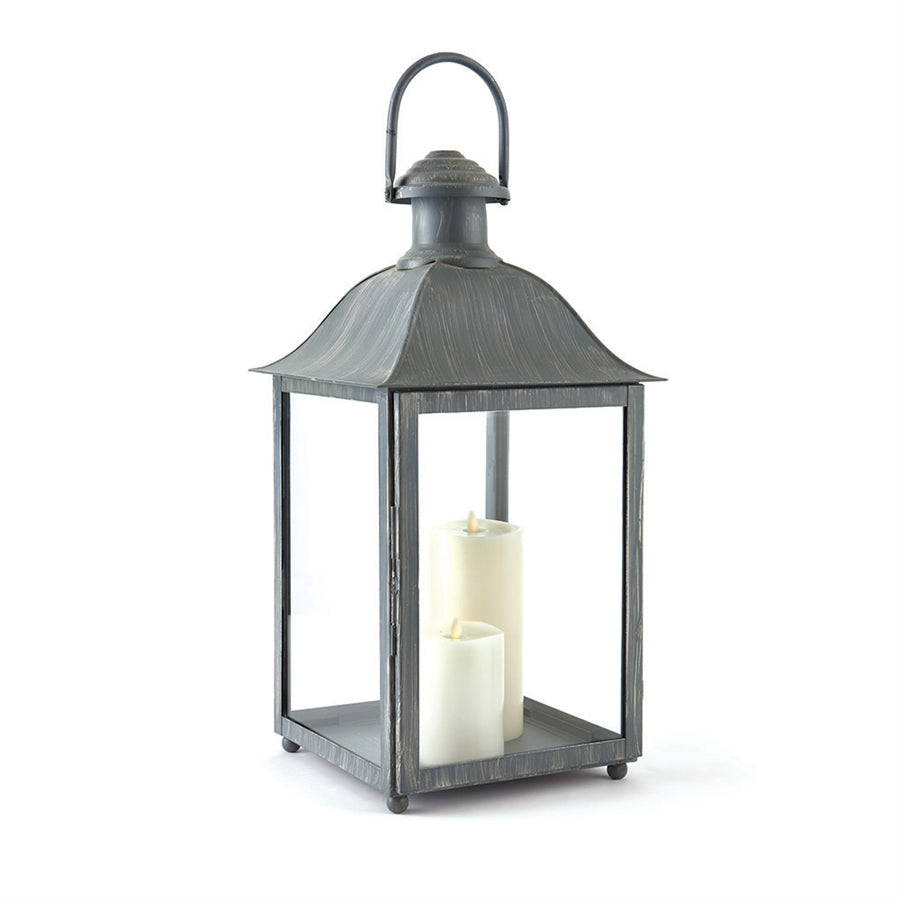 Classic coach house Lantern metal candleholder traditional metal hurricane large glass lantern