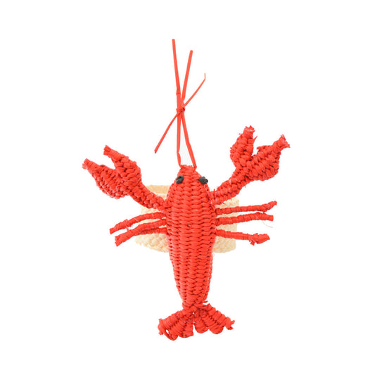 Lobster Iraca Napkin Ring