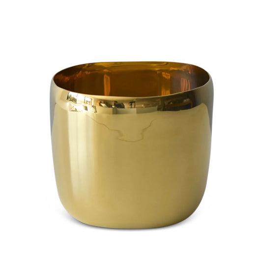 Waterbury Polished Brass Pot