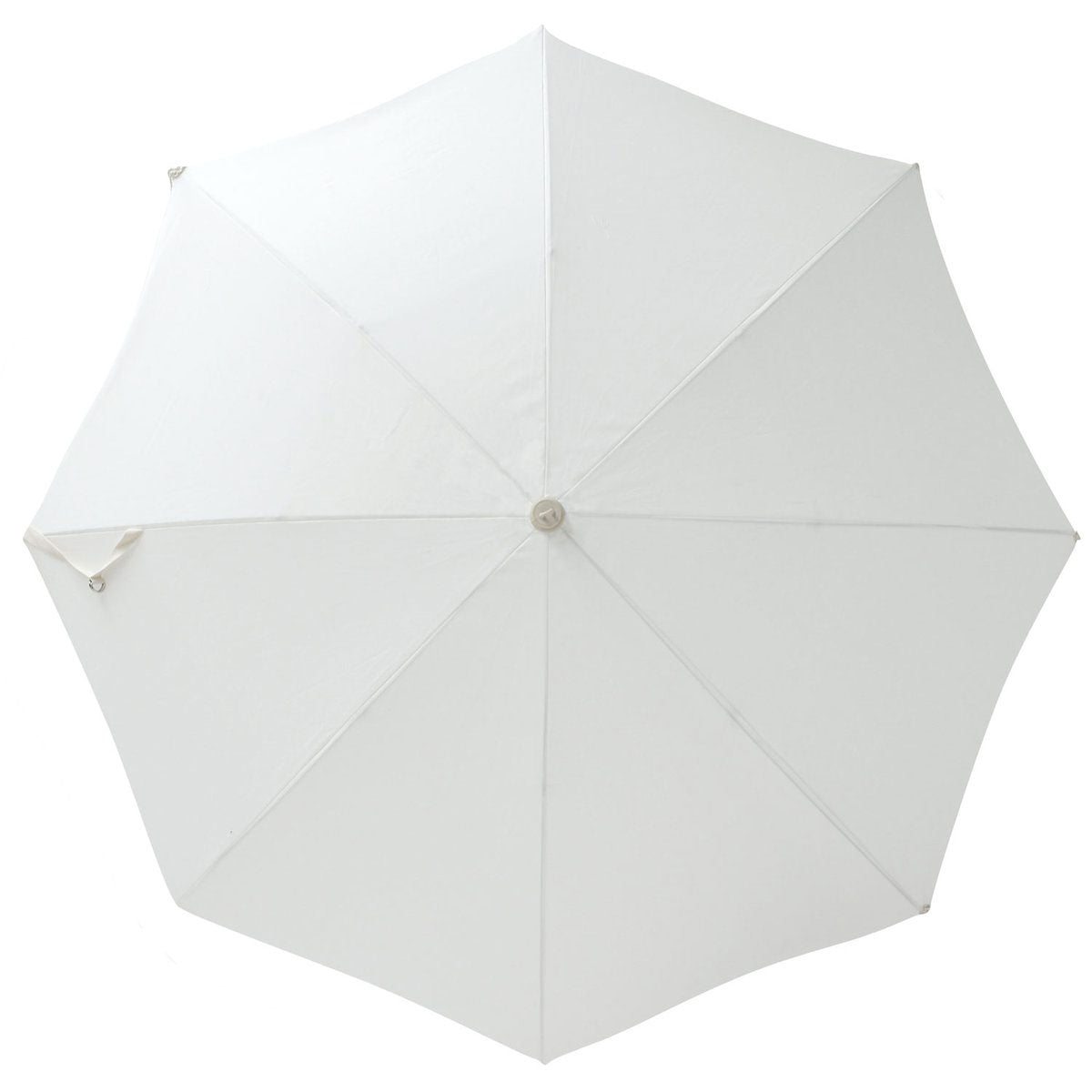 Vintage White Beach Umbrella
