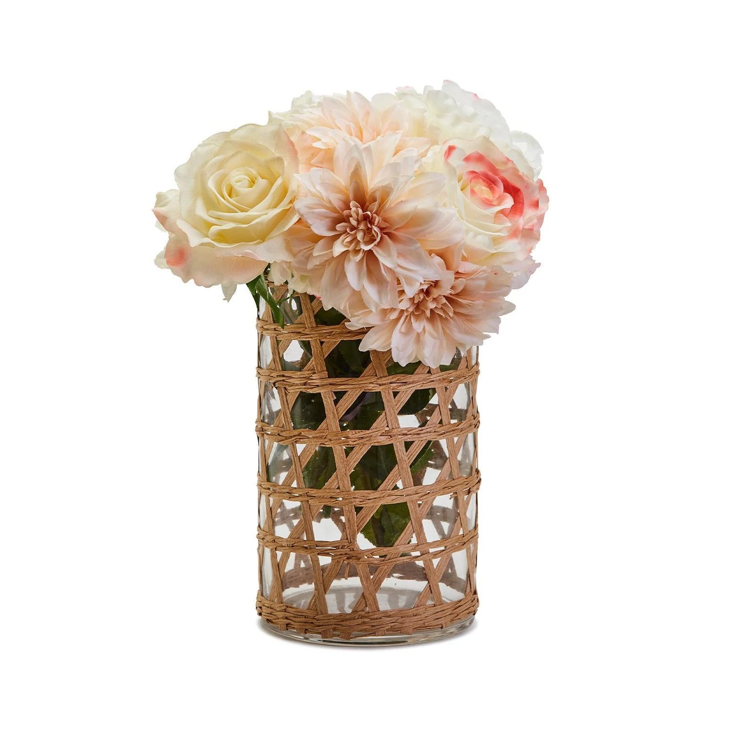 Wrapped Raffia Vase